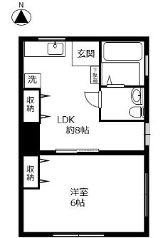 【間取り】 | KMハイツ