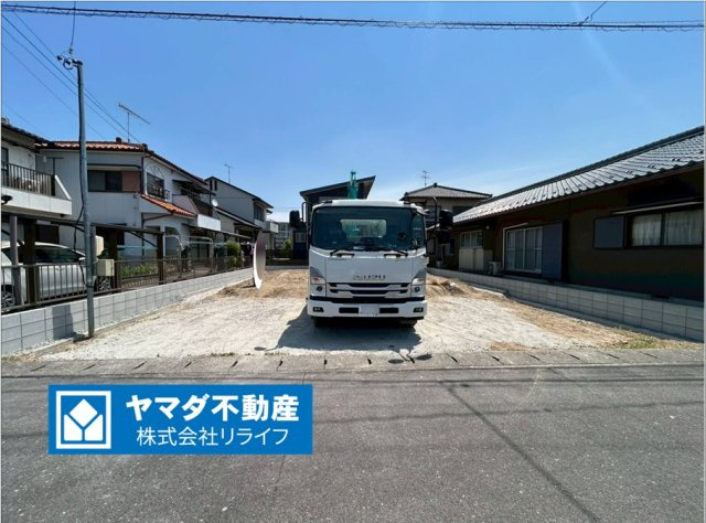 リーブルガーデン　一宮市浅井町大野　全1区画分譲の外観|「現地（2027年4月27日）撮影」　
■外観写真　
■ヤマダ不動産　株式会社リライフ　