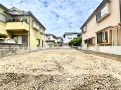 【外観】 | 宇治市伊勢田町砂田　土地 | 駐車スペースや居住空間もバランス良く配置しやすい整形地です。