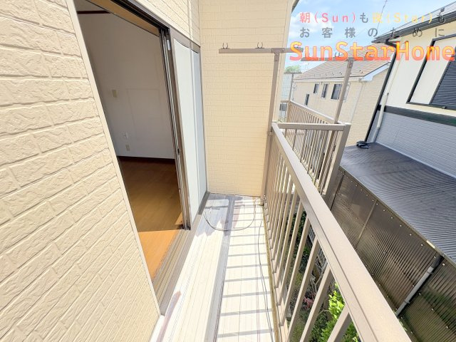 【サンスターホーム】羽村市羽東3丁目　中古戸建　駅近物件のバルコニー