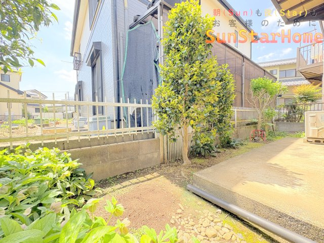 【サンスターホーム】羽村市羽東3丁目　中古戸建　駅近物件の庭