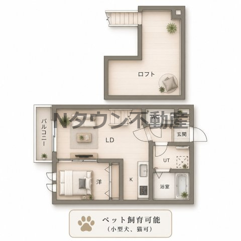 【間取り】 | Ampio志賀本通 | 間取りです。