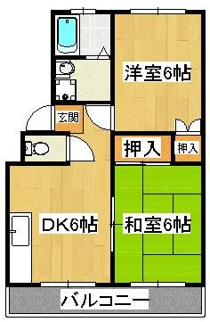 グラーツ西治の間取り