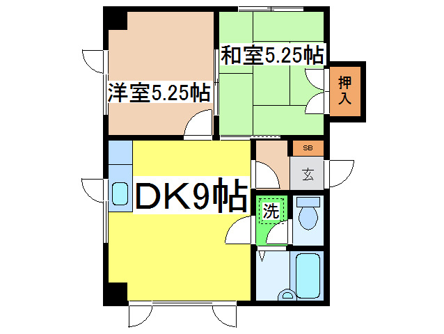 エクセレントハウスの間取り