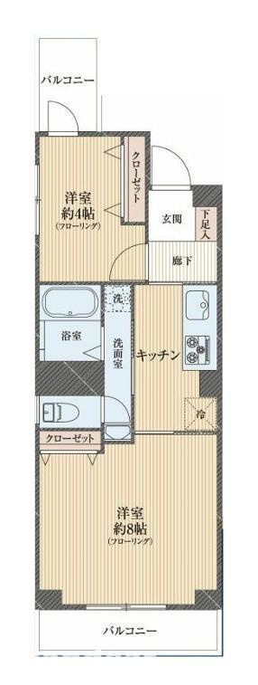 コーポ押上の間取り|ドキドキの新生活も、安心してスタート。ぴったりの住まいを見つけませんか？クランディアが一緒に住まい選びをサポートします‼　まずは、お気軽にお問合せください　＃クランディア