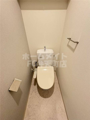 【トイレ】 | La Douceur九条 | シンプルで使いやすいトイレです