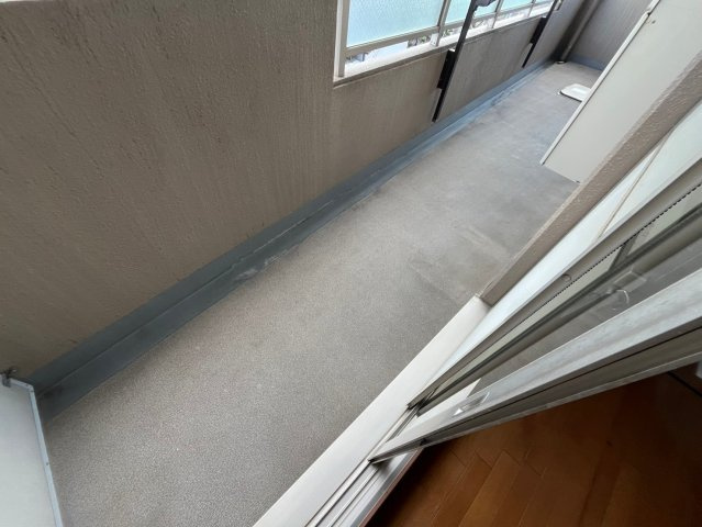 ハーモニアス桜本町のバルコニー