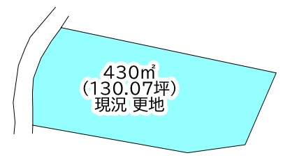 中筋町1丁目　売土地の土地図
