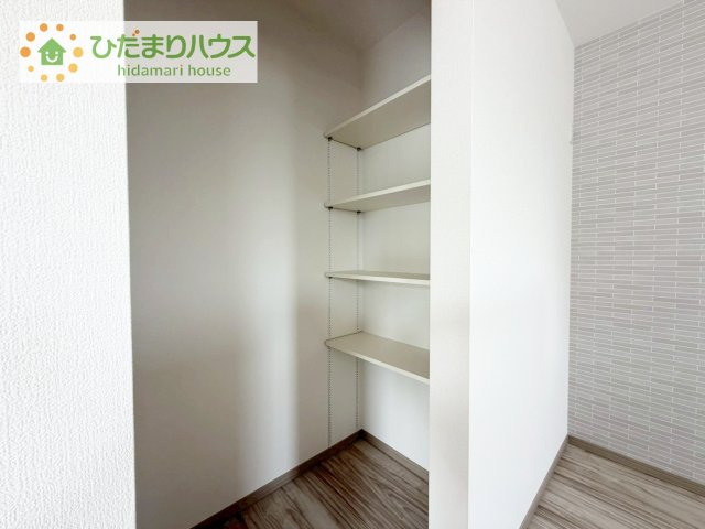 【収納】 | 牛久市牛久町第1期　新築戸建　4号棟 | パントリー完備で散らかりがちなキッチン回りもラクラクお片付けできちゃいます！(*^-^*)