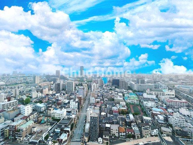 ブランズタワー南千住の展望|手を伸ばせば、ふれることが出来そうな環境が、そのままインテリアになったような印象です。その豊かな眺望にふさわしい空間には、通風・採光にも優れ、心地よい光と風があふれています