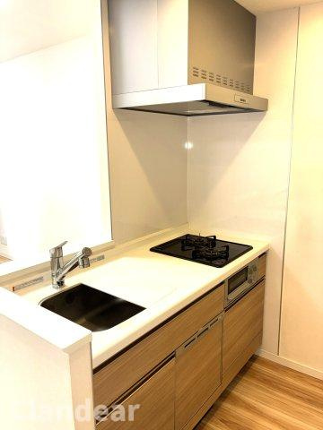 エクセレントシティ松戸駅前のキッチン|ドキドキの新生活も、安心してスタート。ぴったりの住まいを見つけませんか？クランディアが一緒に住まい選びをサポートします‼　まずは、お気軽にお問合せください　＃クランディア