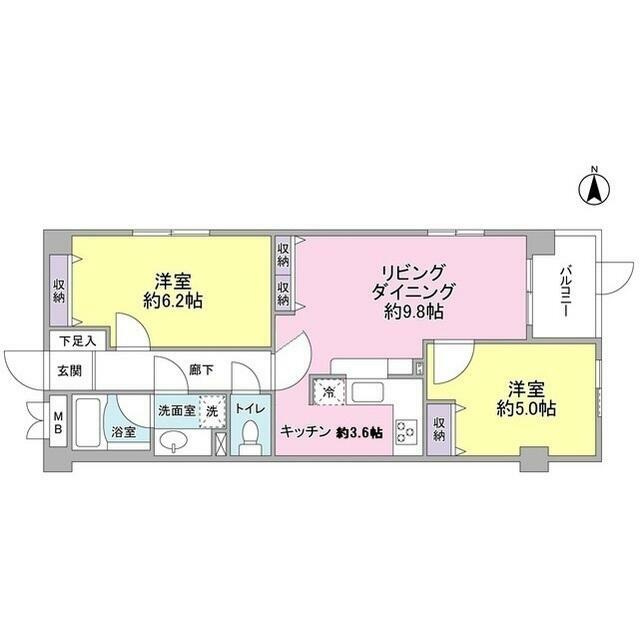 ラフィナート深沢の間取り
