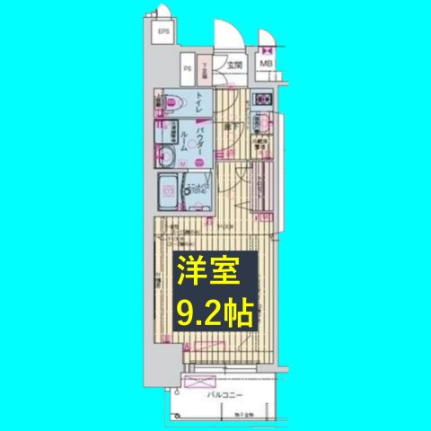 プレサンス栄フェルの間取り