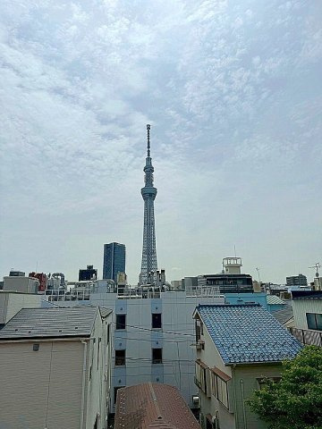 ニューキャピタル押上　4階　角　部屋　リ　フォーム済　家具付の展望