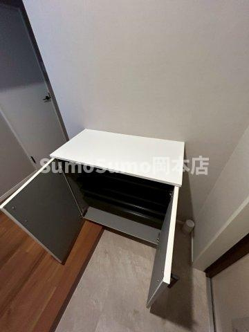 サンコート住吉駅前の収納|専用の収納スペースです