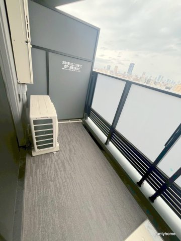 S-RESIDENCE難波大国町Deux　仲介手数料無料のバルコニー