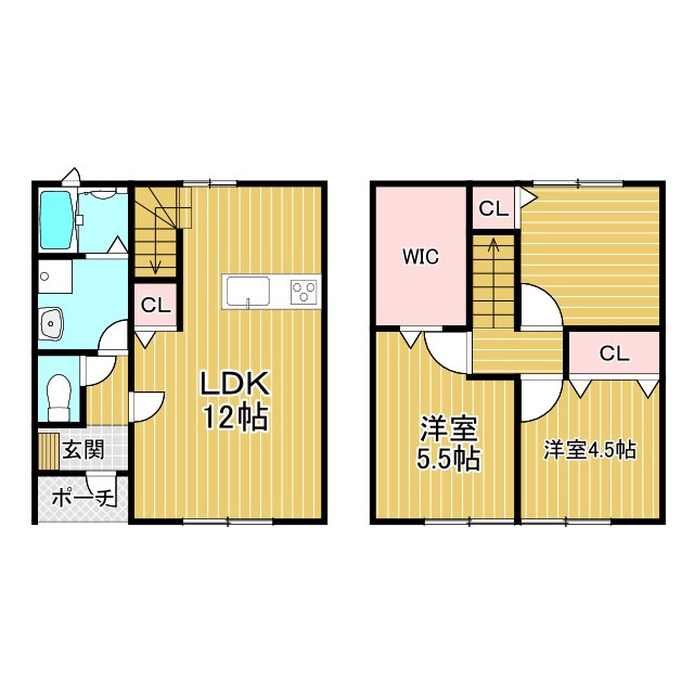 Maison Blanche Ⅱの間取り