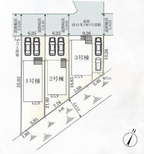 【外観】 | 厚木市船子　新築分譲住宅　全3棟