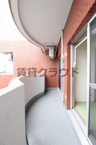 ゴールドパレスのバルコニー|南向きのバルコニー付きです！