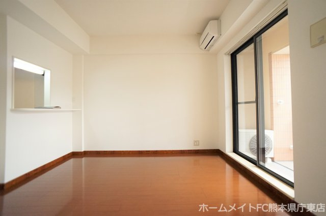熊本市南区近見８丁目の賃貸マンションの居間・リビング