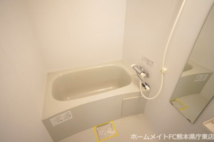 熊本市南区近見８丁目の賃貸マンションの浴室