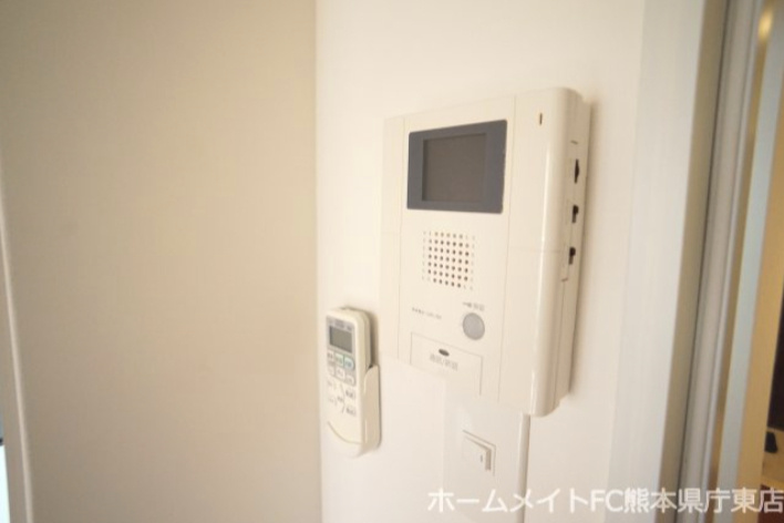 熊本市南区近見８丁目の賃貸マンションのセキュリティ