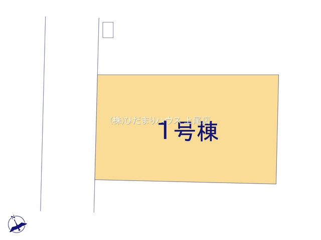 見沼区東大宮3丁目3期　新築戸建　ブルーミング01の区画図
