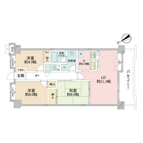 エンゼルハイム入谷南の間取り|ドキドキの新生活も、安心してスタート。ぴったりの住まいを見つけませんか？クランディアが一緒に住まい選びをサポートします‼　まずは、お気軽にお問合せください　＃クランディア