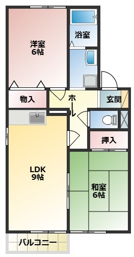 【間取り】 | ファミールスギモトⅠ