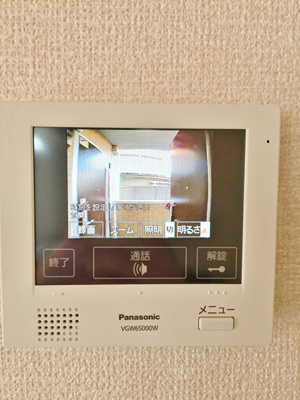 【セキュリティ】 | プリエ新川崎 | 防犯対策に有効なカメラ付きインターホン！録画機能が付いているので留守中の訪問者まで確認できます♪