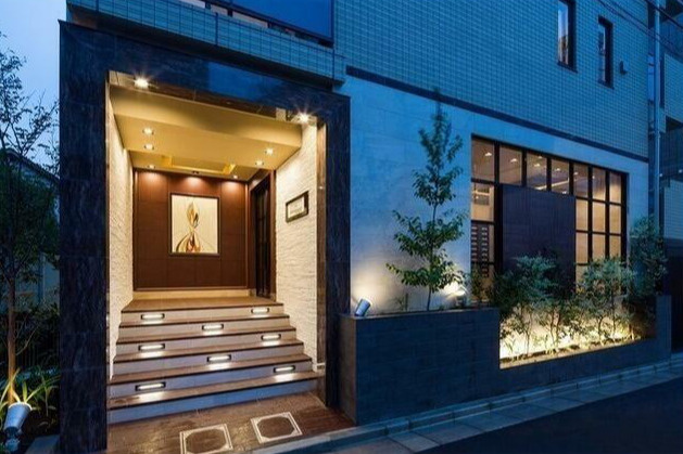 ディームス初台Ⅰのエントランス