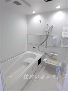 広島市安佐北区可部１丁目のアパートの浴室|追い焚き・浴室暖房乾燥機あり
