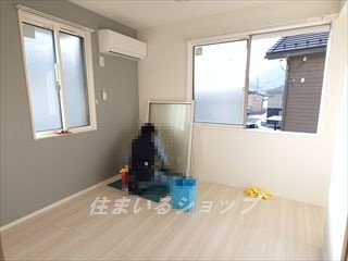 広島市安佐北区可部１丁目のアパートの寝室