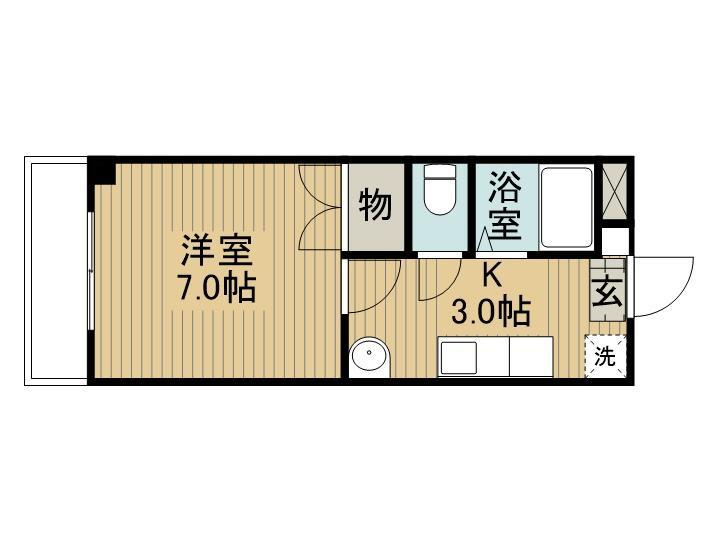 エグゼ赤砂の間取り