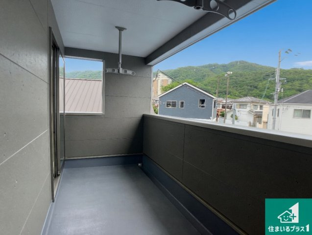 姫路市上大野　第6期　新築一戸建てのバルコニー|日当たりのよいバルコニー！お部屋が開放的に！
