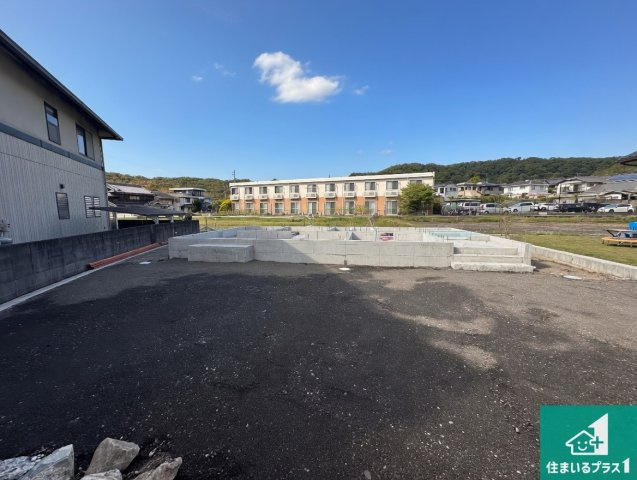 姫路市上大野　第6期　新築一戸建ての外観|周辺は落ち着いた街並みの住宅地！子育てがしやすい住環境です！まだ未完成ですが、現地でしかわからない事もございます。是非一度ご覧ください。