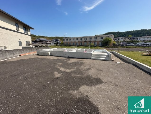 姫路市上大野　第6期　新築一戸建ての外観|周辺は落ち着いた街並みの住宅地！子育てがしやすい住環境です！まだ未完成ですが、現地でしかわからない事もございます。是非一度ご覧ください。
