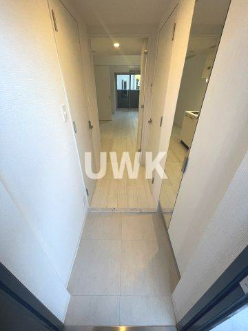 名古屋市中区大井町の賃貸マンションの玄関