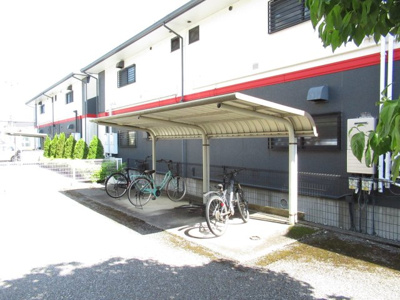 【その他共用部分】 | エスニックハウスＢ | 自転車置き場