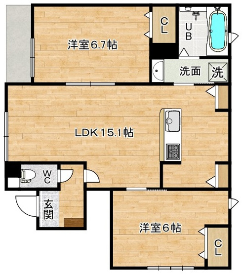 【間取り】