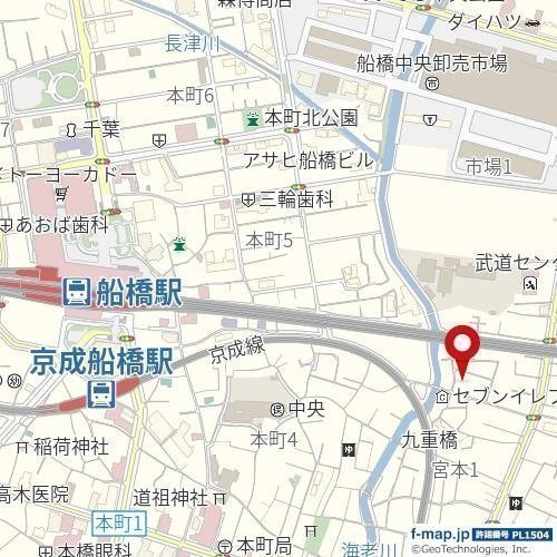 【地図】 | Ｇｌｕｃｋ船橋