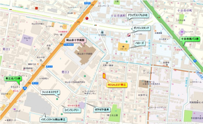 【地図】 | REGALEST 青江