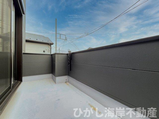 茅ケ崎市松林１丁目　新築戸建　全31区画のバルコニー|バルコニー