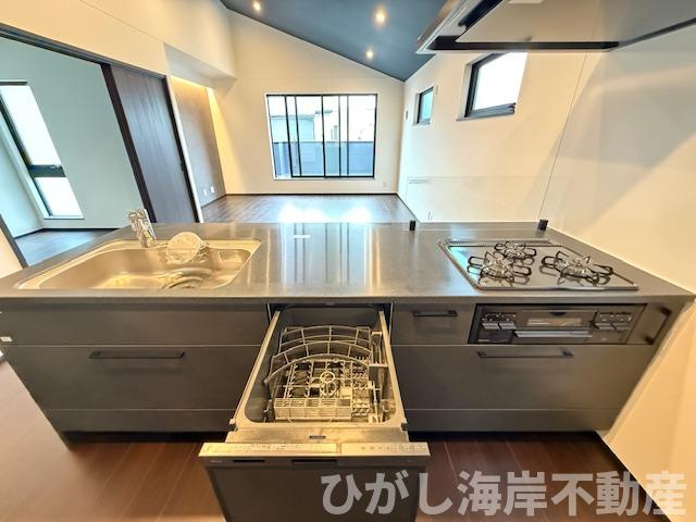 茅ケ崎市松林１丁目　新築戸建　全31区画のキッチン|食洗器付きシステムキッチン