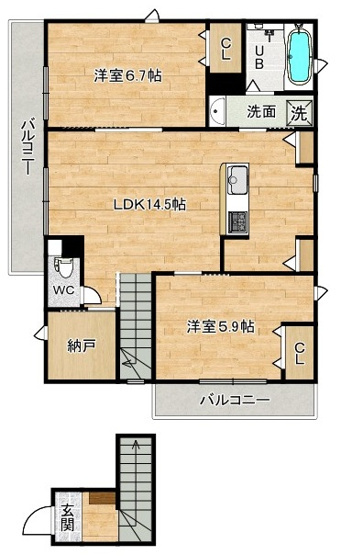 【間取り】