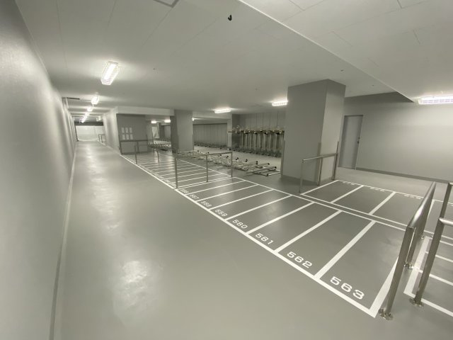 梅田ガーデンレジデンスの駐輪場