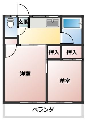 秦野市沼代新町のアパート