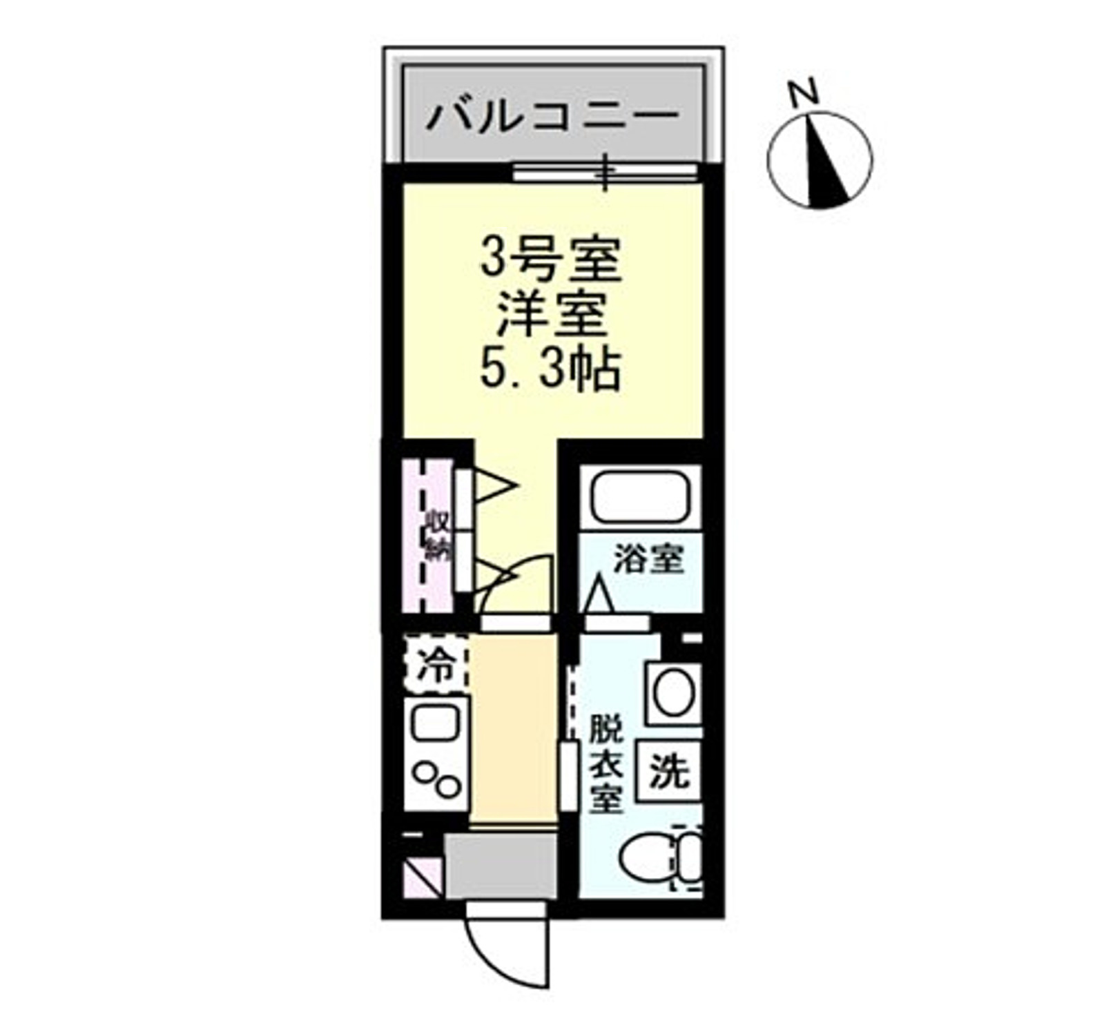 Felice中山の間取り