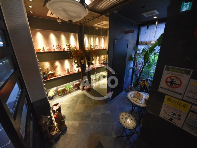 アクティ北浜のエントランス|アクティ北浜　エントランス