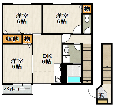 ルミエールの間取り